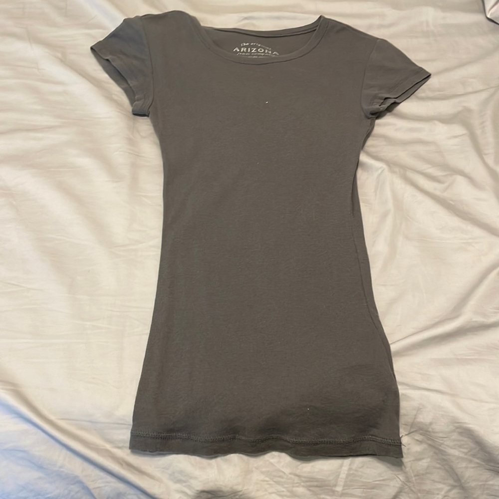 Arizona Grey V-Neck Short Sleeve